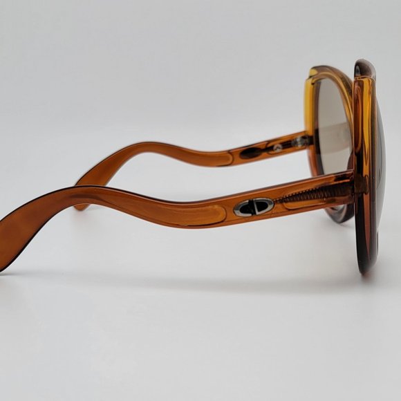 Christian Dior D11 Yellow Gradient Frame Grey Lens Vintage...